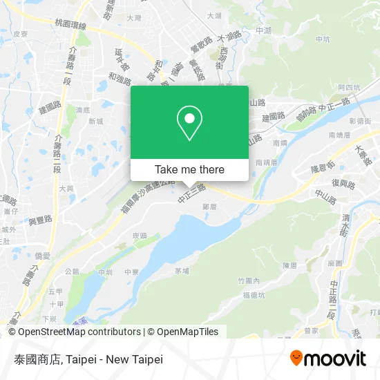 泰國商店 map
