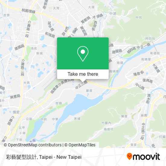 彩藝髮型設計 map