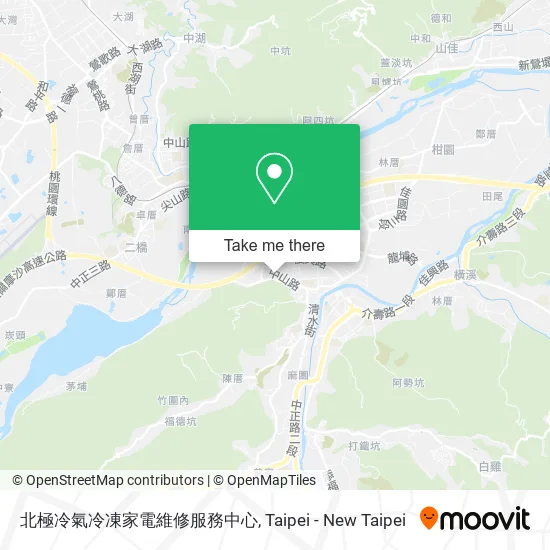 北極冷氣冷凍家電維修服務中心 map