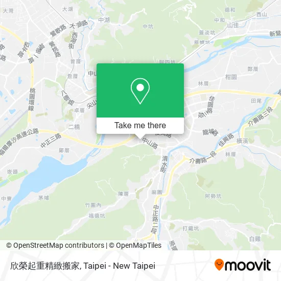 欣榮起重精緻搬家 map