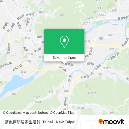 慕俬床墊居家生活館 map