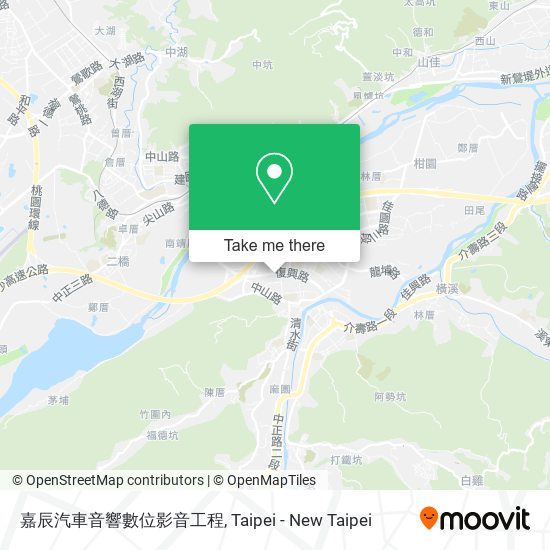 嘉辰汽車音響數位影音工程 map