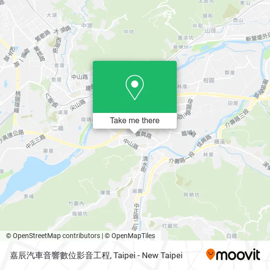 嘉辰汽車音響數位影音工程 map