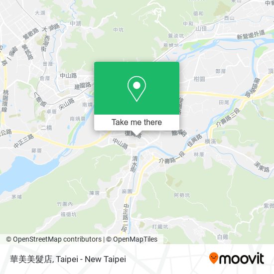 華美美髮店 map