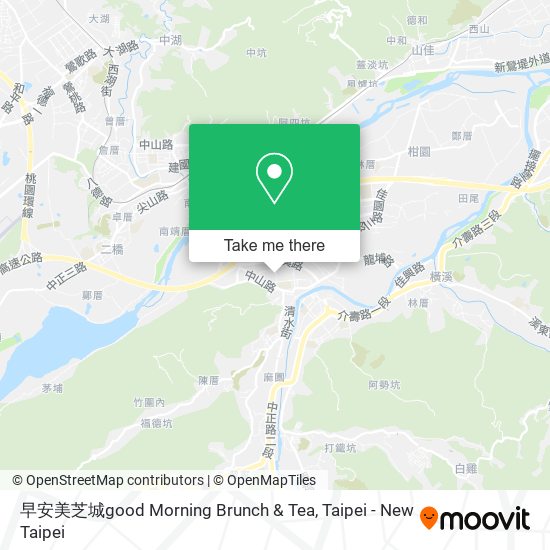 早安美芝城good Morning Brunch & Tea map