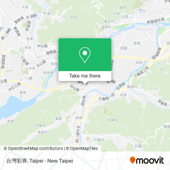 台灣彩券 map