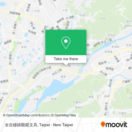 全吉鐘錶眼鏡文具地圖