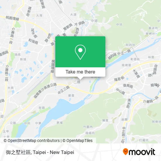 御之墅社區 map