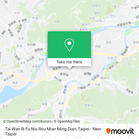 Tai Wan Ri Fu Niu Rou Mian Ming Dian map
