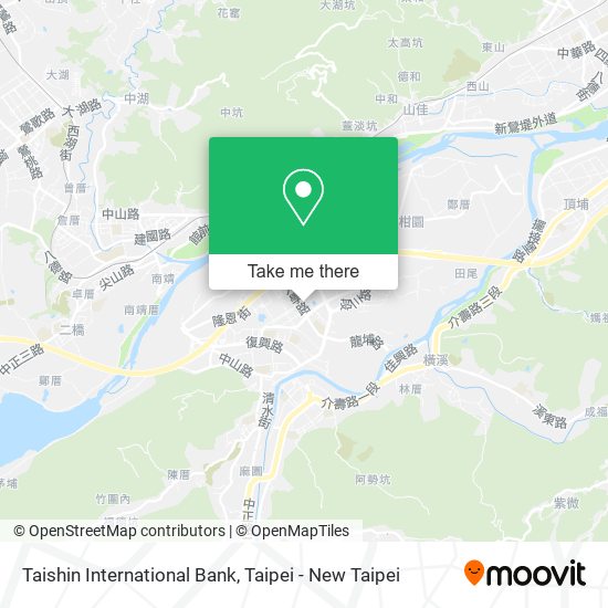 Taishin International Bank地圖