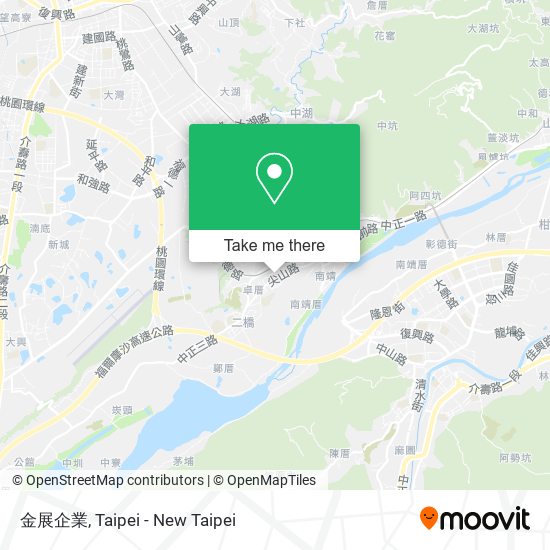 金展企業 map