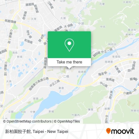 新柏園餃子館 map