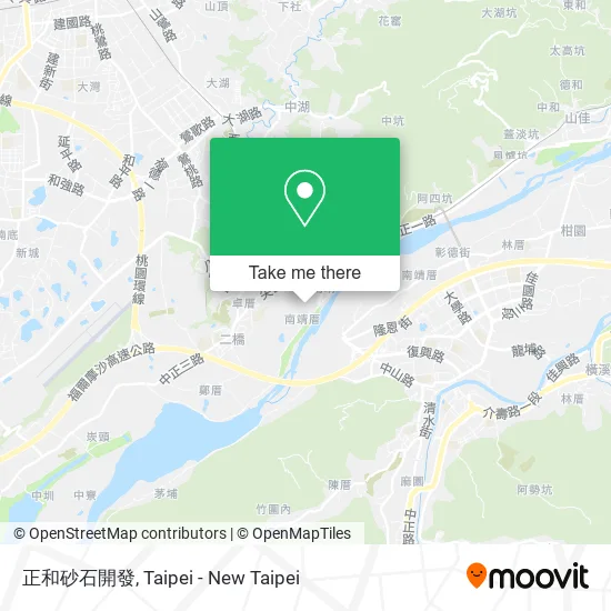 正和砂石開發 map