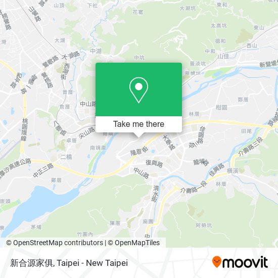 新合源家俱 map