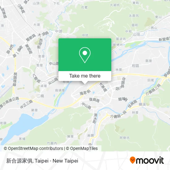 新合源家俱 map