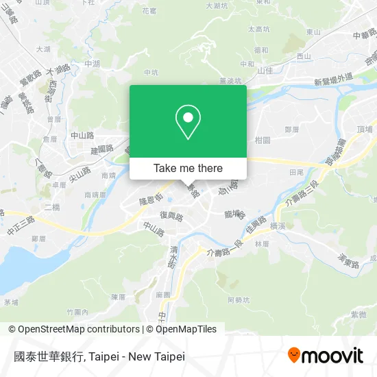 國泰世華銀行 map