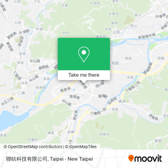 聯紡科技有限公司 map