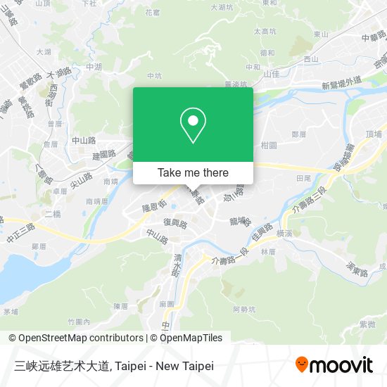 三峡远雄艺术大道 map