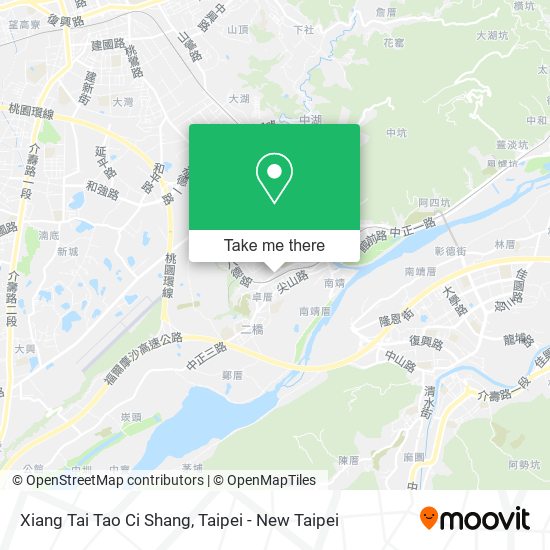 Xiang Tai Tao Ci Shang map