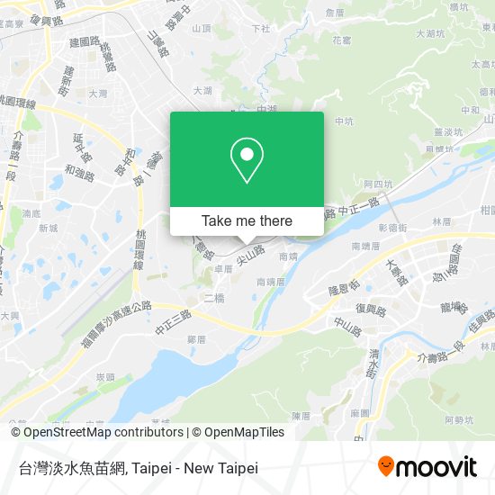 台灣淡水魚苗網 map