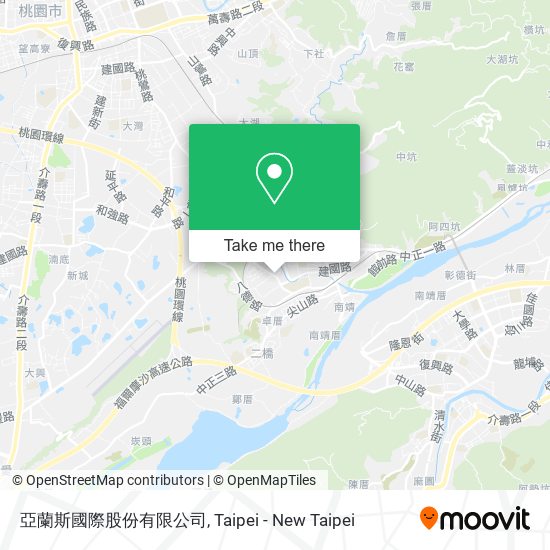 亞蘭斯國際股份有限公司 map