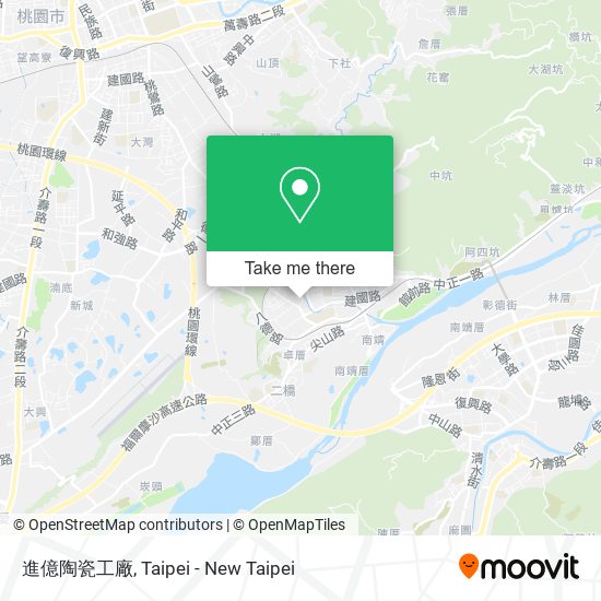 進億陶瓷工廠 map