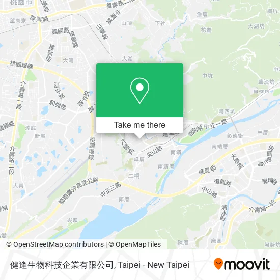 健逢生物科技企業有限公司 map