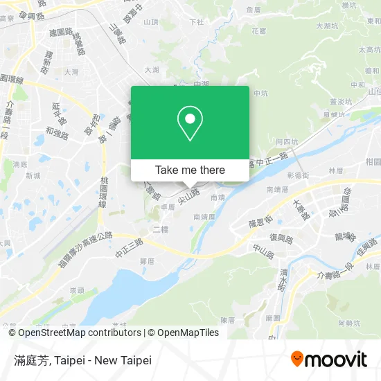 滿庭芳 map