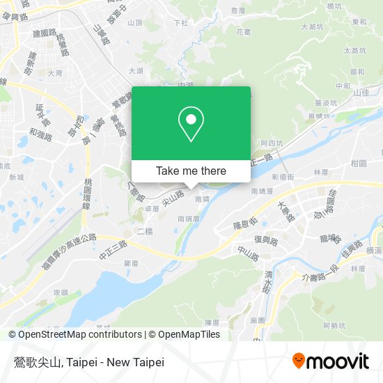 鶯歌尖山 map