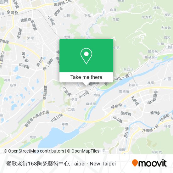 鶯歌老街168陶瓷藝術中心 map