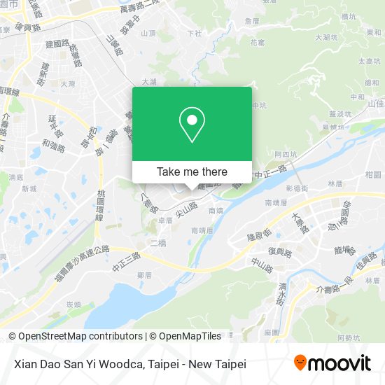 Xian Dao San Yi Woodca map