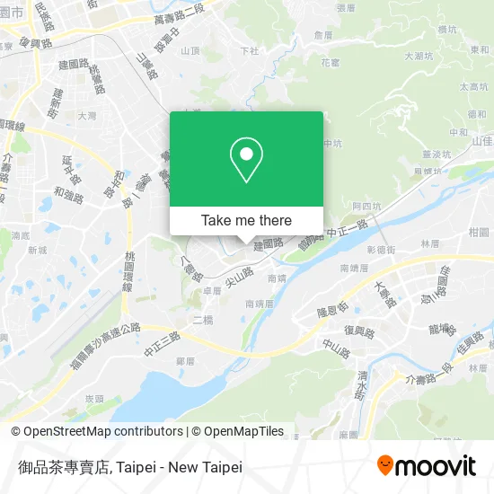 御品茶專賣店地圖