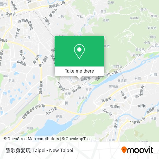 鶯歌剪髮店 map