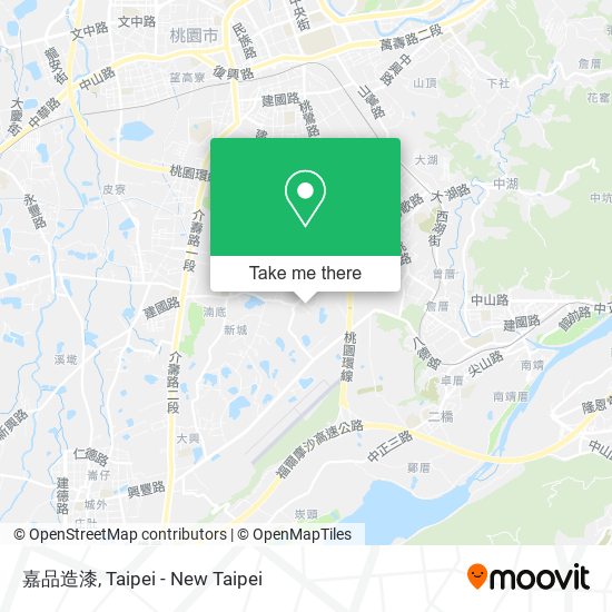 嘉品造漆 map