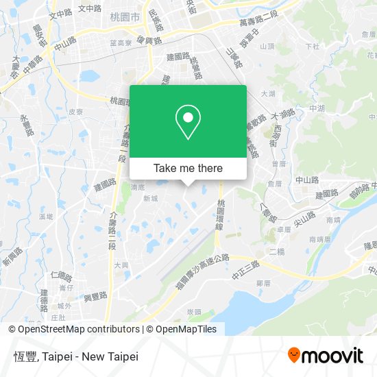 恆豐 map