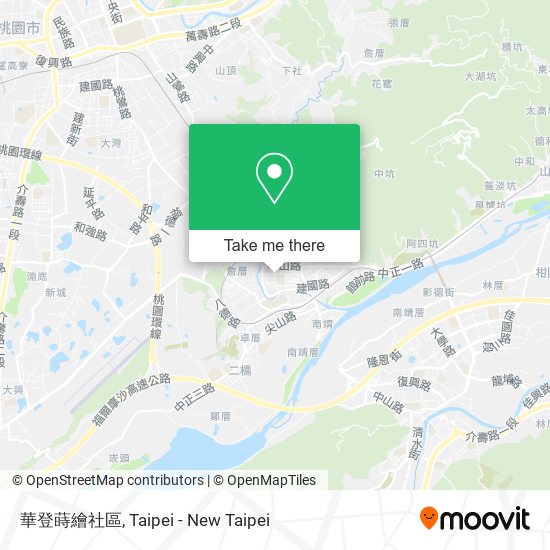 華登蒔繪社區 map