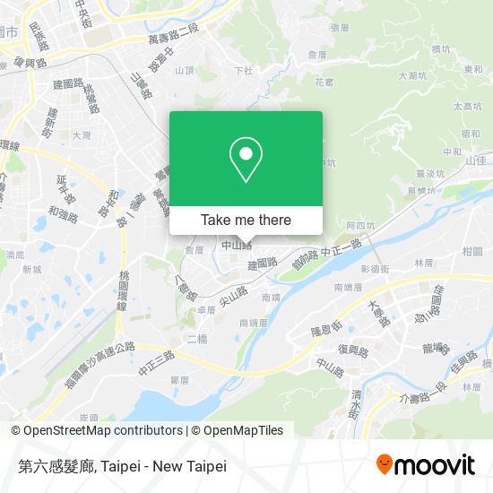 第六感髮廊 map