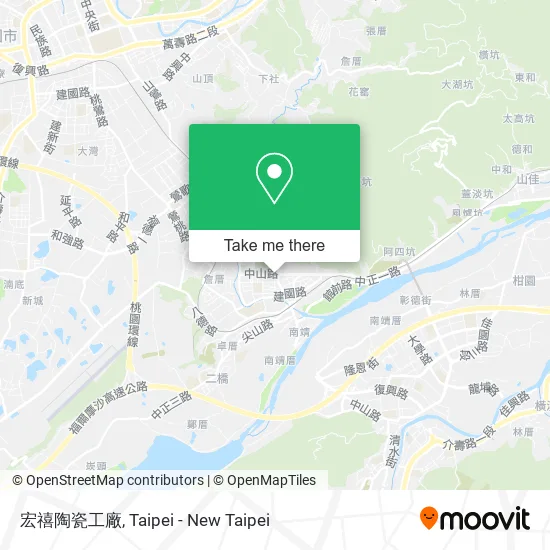 宏禧陶瓷工廠地圖
