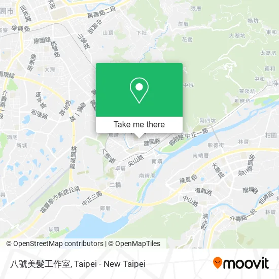 八號美髮工作室地圖
