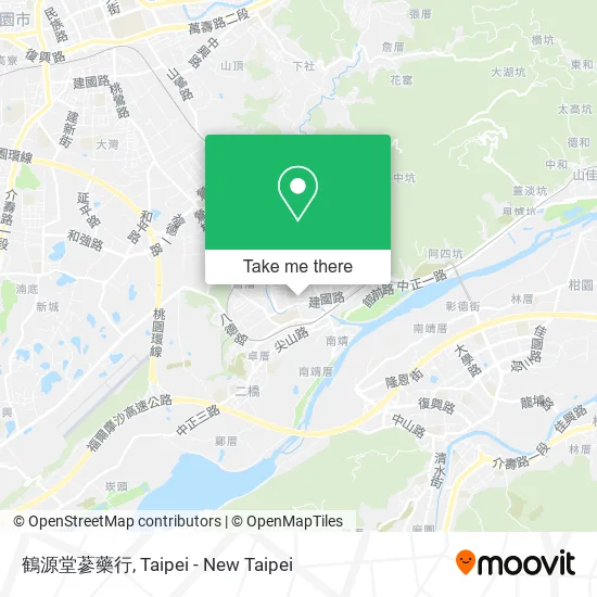 鶴源堂蔘藥行地圖