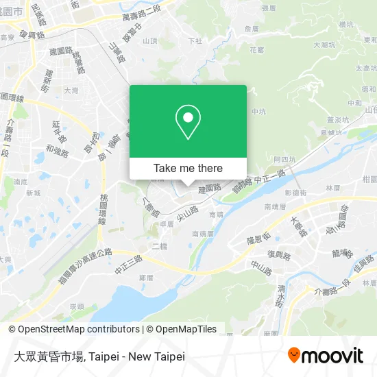 大眾黃昏市場地圖