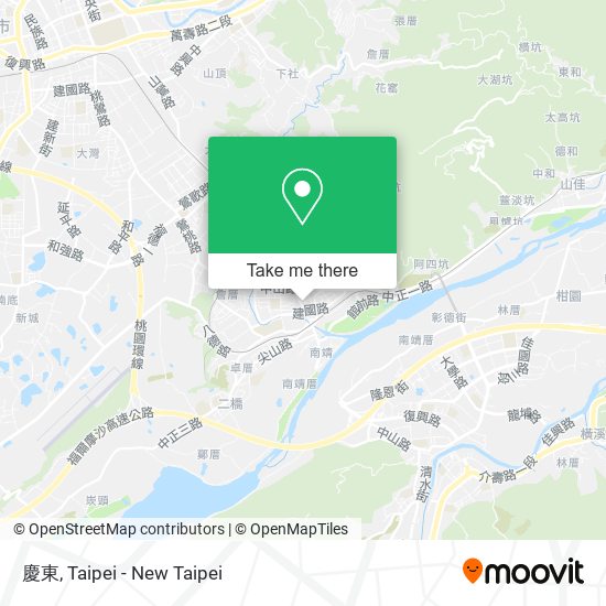 慶東地圖