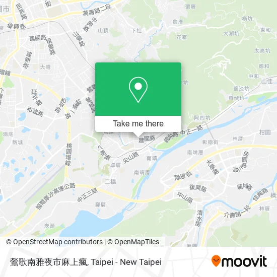 鶯歌南雅夜市麻上瘋地圖