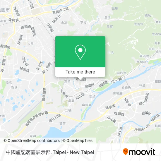 中國盧記茗壺展示部地圖