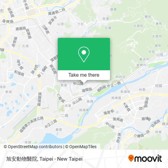 旭安動物醫院地圖