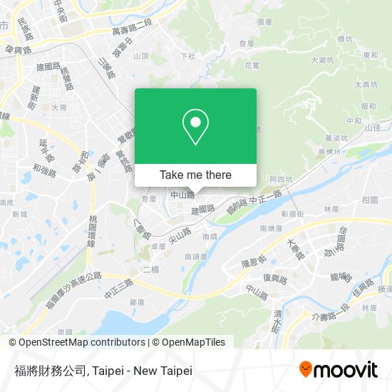 福將財務公司 map