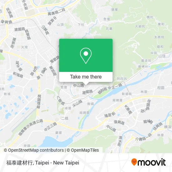 福泰建材行地圖