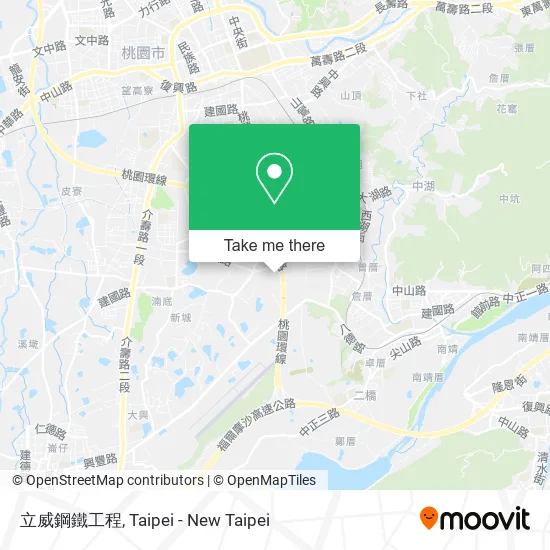 立威鋼鐵工程地圖