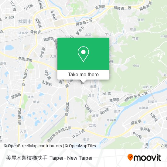 美屋木製樓梯扶手 map