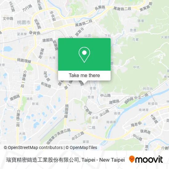 瑞寶精密鑄造工業股份有限公司地圖